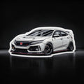White FK8 Type R Sticker 5-pack